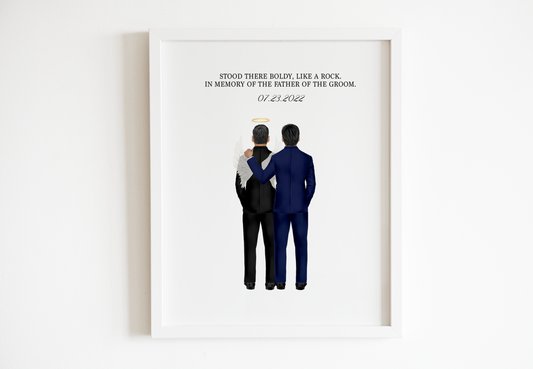 Father of the Groom Print