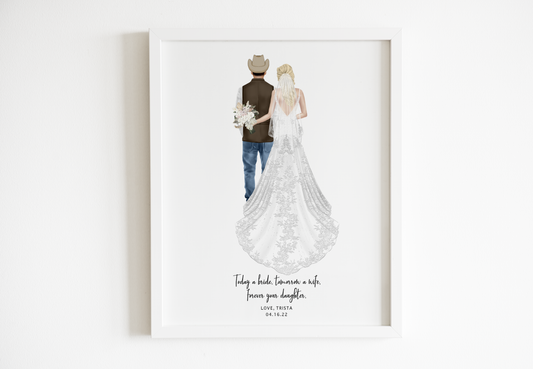 Father of the Bride Print